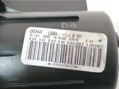 Peça sobressalente para automóvel em segunda mão motor de sofagem por smart coupe fortwo coupe (52kw) referências oem iam l0984  