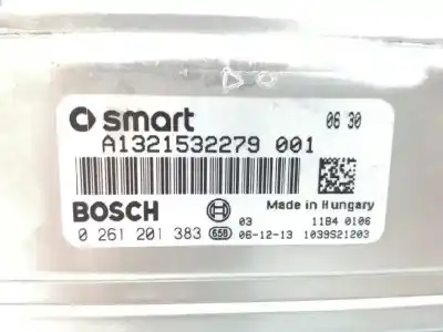 Second-hand car spare part ecu engine control for smart coupe fortwo coupe (52kw) oem iam references a1321532279  0261201383