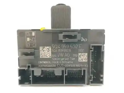 Second-hand car spare part ELECTRONIC MODULE for SEAT LEON SC (5F5)  OEM IAM references 5Q0959592E  