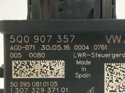 Second-hand car spare part electronic module for seat leon sc (5f5) 2.0 16v tsi oem iam references 5q0907357  