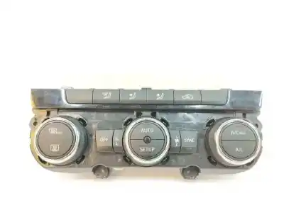 Peça sobressalente para automóvel em segunda mão COMANDO DE SOFAGEM (CHAUFFAGE / AR CONDICIONADO) por SEAT LEON SC (5F5)  Referências OEM IAM 5F0907044AD  5HB01121556