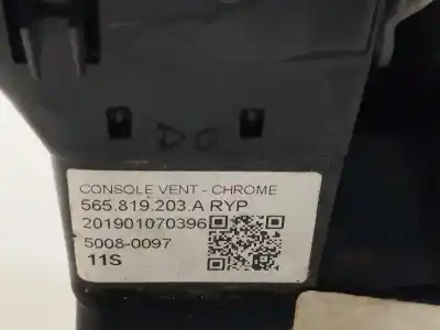 Автозапчасти б/у аэрационная решетка за skoda karoq (nu7, nd7) 1.5 tsi ссылки oem iam 565819203a  