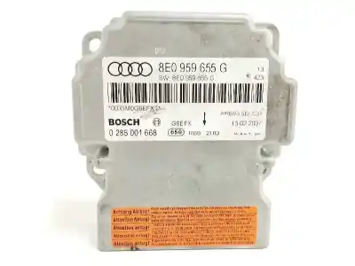 Peça sobressalente para automóvel em segunda mão centralina de airbag por audi a4 berlina (8e) 2.0 tdi 16v (103kw) referências oem iam 8e0959655g