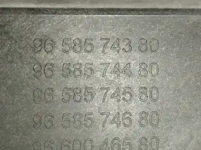 Second-hand car spare part front panel for citroen c4 picasso exclusive oem iam references 9658574380  