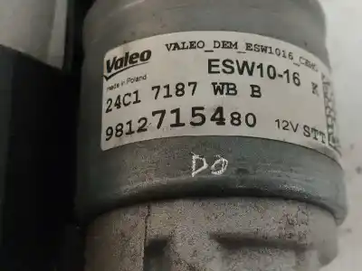 Peça sobressalente para automóvel em segunda mão motor de arranque por opel mokka 1.2 (76) referências oem iam 9812715480  