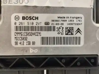 Second-hand car spare part ecu engine control for opel mokka 1.2 (76) oem iam references 9841215880  0261s102vt