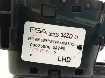 Автозапчасти б/у аэрационная решетка за opel mokka 1.2 (76) ссылки oem iam 98362634zd  