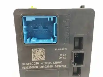 Second-hand car spare part electronic module for opel mokka 1.2 (76) oem iam references 9836236080  