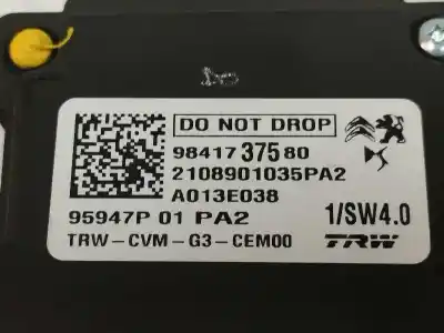 Peça sobressalente para automóvel em segunda mão módulo eletrônico por opel mokka 1.2 (76) referências oem iam 9841737580  
