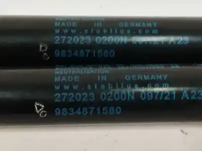 Автозапчастина б/у амортизатор капота для opel mokka 1.2 (76) посилання на oem iam 9834871580  