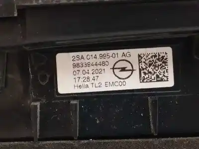 Second-hand car spare part interior left tailgate light for opel mokka 1.2 (76) oem iam references 9833944480  
