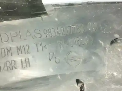 Second-hand car spare part rear left winglet for opel mokka 1.2 (76) oem iam references 9834217780  