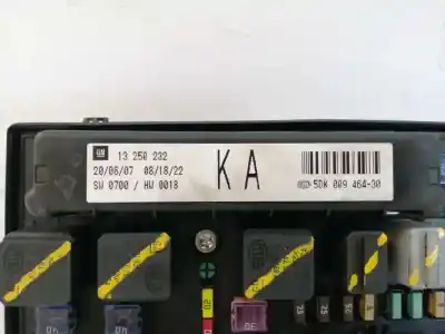 Gebrauchtes Autoersatzteil relais sicherungskasten multifunktionsrelais zum opel zafira b 1.9 cdti oem-iam-referenzen 13250232  5dk00946430