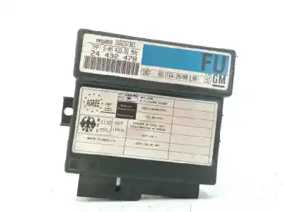 Second-hand car spare part electronic module for opel zafira a 1.8 16v cat oem iam references 24432478