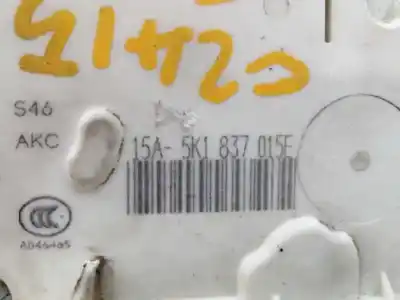 Second-hand car spare part left front door lock for seat leon (5f1) 1.6 tdi oem iam references 5k1837015e  