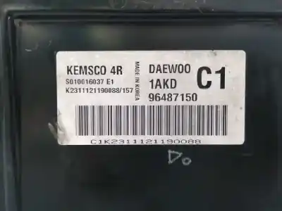 Автозапчасти б/у блок управления двигателем за daewoo tacuma 1.6 cat ссылки oem iam 96487150  s010016037e1