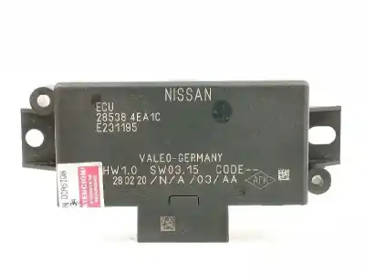Автозапчасти б/у электронный модуль за nissan qashqai ii suv (j11, j11_) 1.5 dci ссылки oem iam 285384ea1c