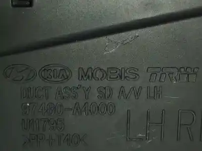 Автозапчасти б/у аэрационная решетка за kia carens iv 1.7 crdi ссылки oem iam 97480a4000  