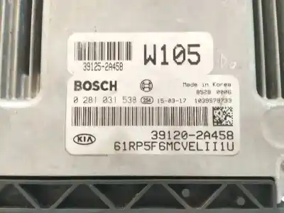 Автозапчасти б/у блок управления двигателем за kia carens iv 1.7 crdi ссылки oem iam 391202a458  0281031538