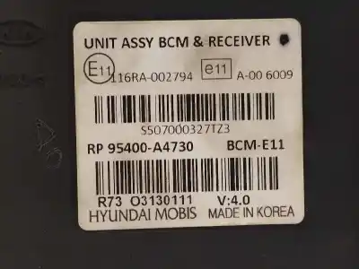 Second-hand car spare part electronic module for kia carens iv 1.7 crdi oem iam references 95400a4730  