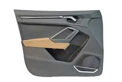 Peça sobressalente para automóvel em segunda mão forra / revestimento da porta dianteira esquerda por audi q3 sportback (f3n) 35 tdi referências oem iam 83a971035cs