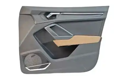 Peça sobressalente para automóvel em segunda mão forra / revestimento da porta dianteira direita por audi q3 sportback (f3n) 35 tdi referências oem iam 83a971036a