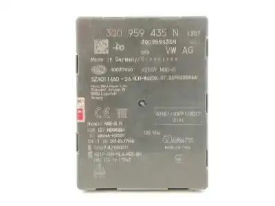 Peça sobressalente para automóvel em segunda mão módulo eletrônico por audi q3 sportback (f3n) 35 tdi referências oem iam 3q0959435n