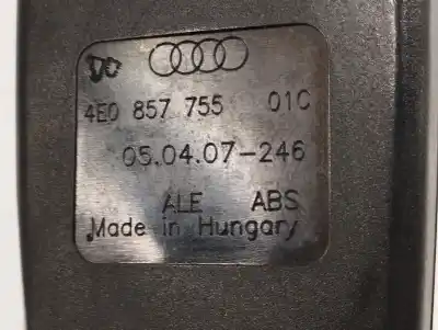 Автозапчасти б/у левый передний крюк ремня за audi a8 (4e2) 3.0 v6 24v tdi ссылки oem iam 4e0857755  