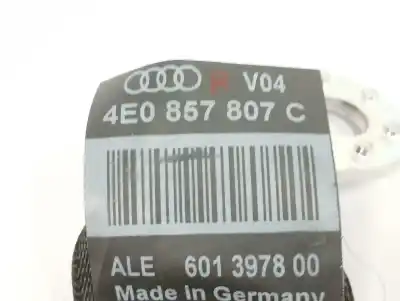 Автозапчасти б/у центральный задний ремень безопасности за audi a8 (4e2) 3.0 v6 24v tdi ссылки oem iam 4e0857807c  