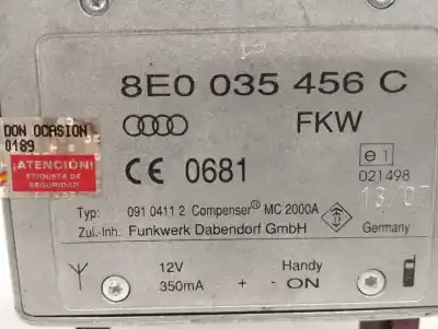Автозапчасти б/у электронный модуль за audi a8 (4e2) 3.0 v6 24v tdi ссылки oem iam 8e0035456d  