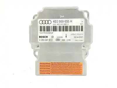 Автозапчасти б/у блок управления подушками безопасности за audi a8 (4e2) 3.0 v6 24v tdi ссылки oem iam 4e0959655h