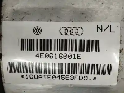 Peça sobressalente para automóvel em segunda mão amortecedor traseiro esquerdo por audi a8 (4e2) 3.0 v6 24v tdi referências oem iam 4e0616001e  