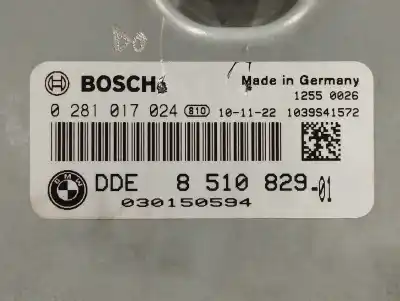 Second-hand car spare part ecu engine control for bmw serie 3 berlina (e90) 320d efficientdynamics edition oem iam references 8510829  0281017024