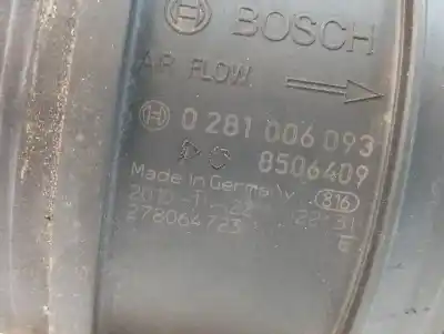 Second-hand car spare part flowmeter for bmw serie 3 berlina (e90) 320d efficientdynamics edition oem iam references 8506409  0281006093