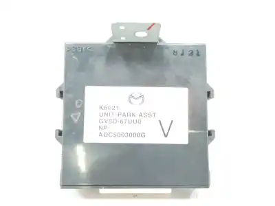 Peça sobressalente para automóvel em segunda mão módulo eletrônico por mazda 6 lim. (gh) 2.2 ce 163 active referências oem iam gv8d67uu0