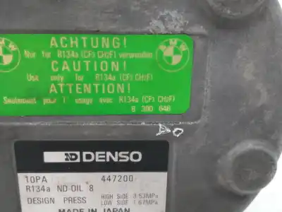Pièce détachée automobile d'occasion compresseur de climatisation pour bmw serie 3 berlina (e36) 318is se références oem iam 8390646  4472003400