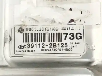 Second-hand car spare part ecu engine control for hyundai i30 (fd) 1.4 oem iam references 391122b125  gfdva54cfs1