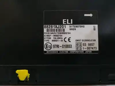 Автозапчасти б/у электронный модуль за subaru legacy familiar/outback b13 (bp) 2.0 diesel cat ссылки oem iam 88281aj201  