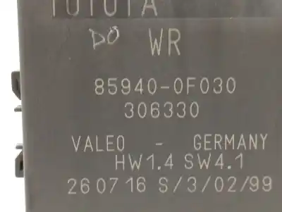 Second-hand car spare part electronic module for toyota verso 1.8 16v cat oem iam references 859400f030  