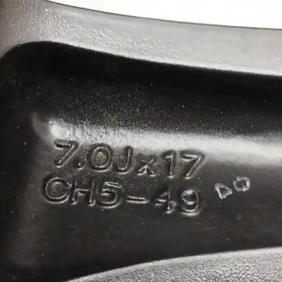 Second-hand car spare part rim for renault megane iii berlina 5 p 1.6 dci diesel fap oem iam references 403006786r 7 , 0jx17 ch549 
