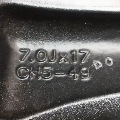 Pièce détachée automobile d'occasion jante pour renault megane iii berlina 5 p 1.6 dci diesel fap références oem iam 403006786r 7 , 0jx17 ch549 