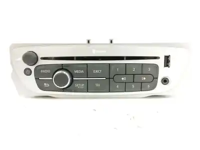 Second-hand car spare part audio system / radio cd for renault megane iii berlina 5 p 1.6 dci diesel fap oem iam references 281157081r a2c32352700 