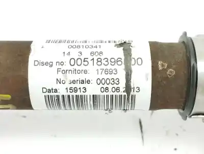 Second-hand car spare part front left transmission for lancia ypsilon (402) 1.3 jtd 16v oem iam references 00518396500  
