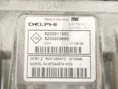 Second-hand car spare part ecu engine control for renault clio iii authentique oem iam references 8200911560  