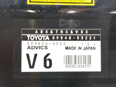 Second-hand car spare part electronic module for lexus is200 (ds2/is2) 2.2 d-cat oem iam references 8954053221  0794009550