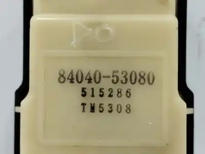Second-hand car spare part left front power window switch for lexus is200 (ds2/is2) 2.2 d-cat oem iam references 8404053080  515286
