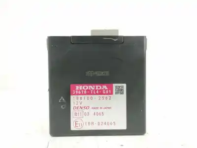 Peça sobressalente para automóvel em segunda mão módulo eletrônico por honda accord tourer (cw) 2.2 dtec cat referências oem iam 39670tl4g01
