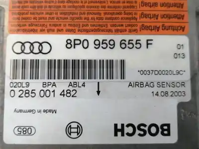 Автозапчасти б/у блок управления подушками безопасности за audi a3 (8p) 1.9 tdi ambiente ссылки oem iam 8p0959655f  0281001482