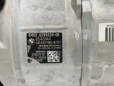 Peça sobressalente para automóvel em segunda mão compressor de ar condicionado a/a a/c por bmw 4 descapotable (f33, f83) 420 i referências oem iam 64529299328 4471608767 