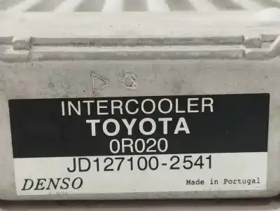 Peça sobressalente para automóvel em segunda mão intercooler por toyota auris 2.2 d-cat referências oem iam jd1271002541  